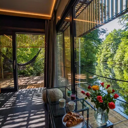 Water Hideout - Floating Luxury In Pure Wilderness Wysoka (Wroclaw)
